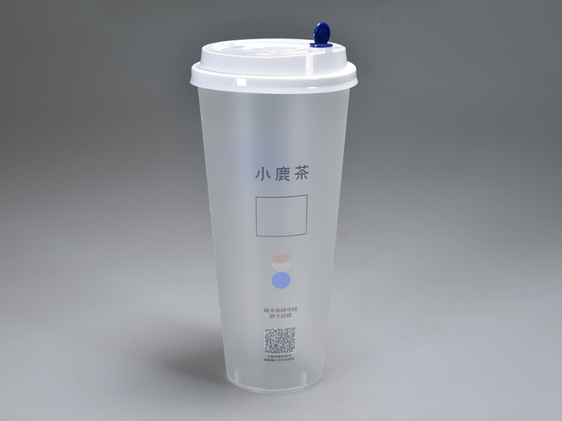 प्लास्टिक मुद्रित दूध चाय के कप